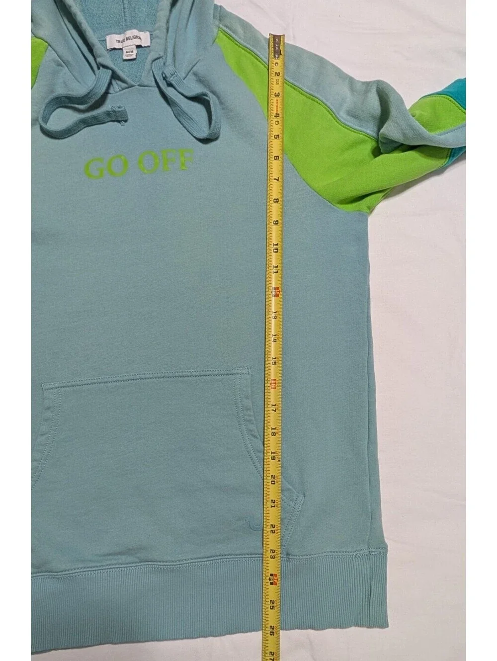 True Religion Men's Color-Block Hoodie 